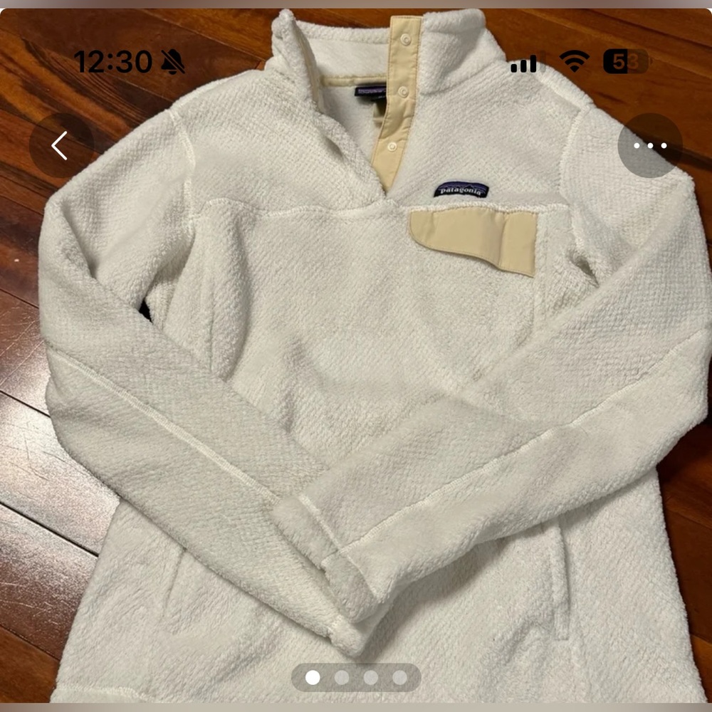 Patagonia Women's Jacket Medium Re-tool Snap-T Fleece Pullover